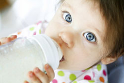 Baby with Bottle