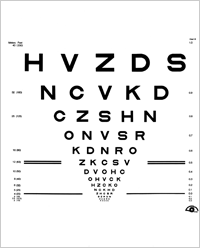 ETDRS Chart