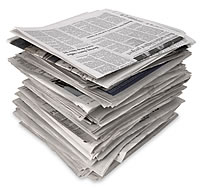 photo of newspapers