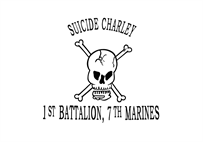 Suicide Charley is the only Company in the Marine Corps to hold two guidon. 