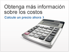 Obtenga más información sobre los costos. Calcule un precio ahora. Imagen de una calculadora.
