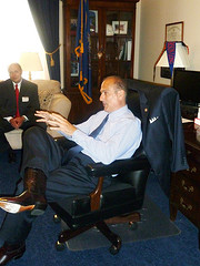 Meeting with Lewisburg High School Students