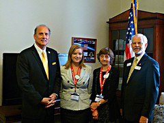 Meeting with ALS Association in my Washington, DC office.