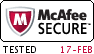 McAfee SECURE sites help keep you safe from identity theft, credit card fraud, spyware, spam, viruses and online scams