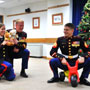 Marines lend Santa a Helping Hand