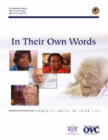 In Their Own Words: Domestic Abuse in Later Life
