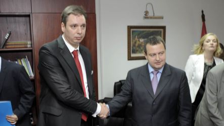 Aleksandar Vučić i Ivica Dačić