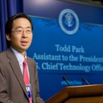 US CTO Todd Park gets Safety Datapalooza started, photo courtesy Department of Labor.