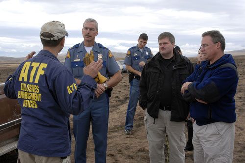 ATF Explosives Enforcement Officers.