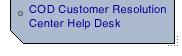 COD Customer Resolution Center Help Desk