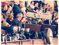 For years, television cameras had covered special events in the House Chamber such as State of the Union Addresses and speeches by foreign dignitaries. It was not until the late 1970s, however, that House Floor debates were televised live.