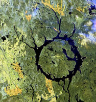 Manicouagan Impact Structure, Quebec, Canada