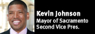 Mayor Kevin Johnson of Sacramento, Second Vice President