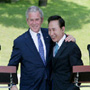 President Bush Participates in Joint Press Availability with President Lee