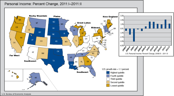 Map of US