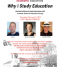 Why I Study Education Flyer