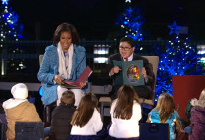 Russell ES Students at 2012 White House Tree Lighting