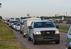 CBP officers and agents deploy from Houston, Texas to Hammond, La., to assist with the aftermath of Hurricane Gustav.