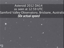 Asteroid 2012 DA14