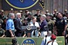 CBP Commissioner W. Ralph Basham is sworn in by President Bush in Artesia NM at the Border Patrol training facility.