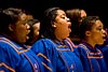 Members of the internationally renowned Morgan State University Choir sing at the kickoff of African American Heritage Month at CBP headquarters in Washington, D.C.