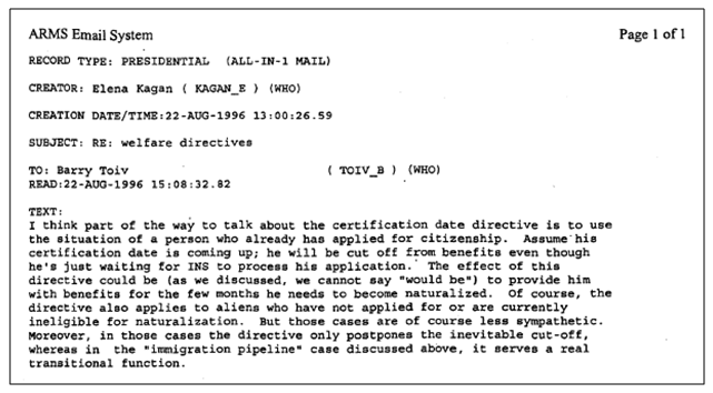 kagan-welfare-directives