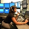 Woman working the phones.