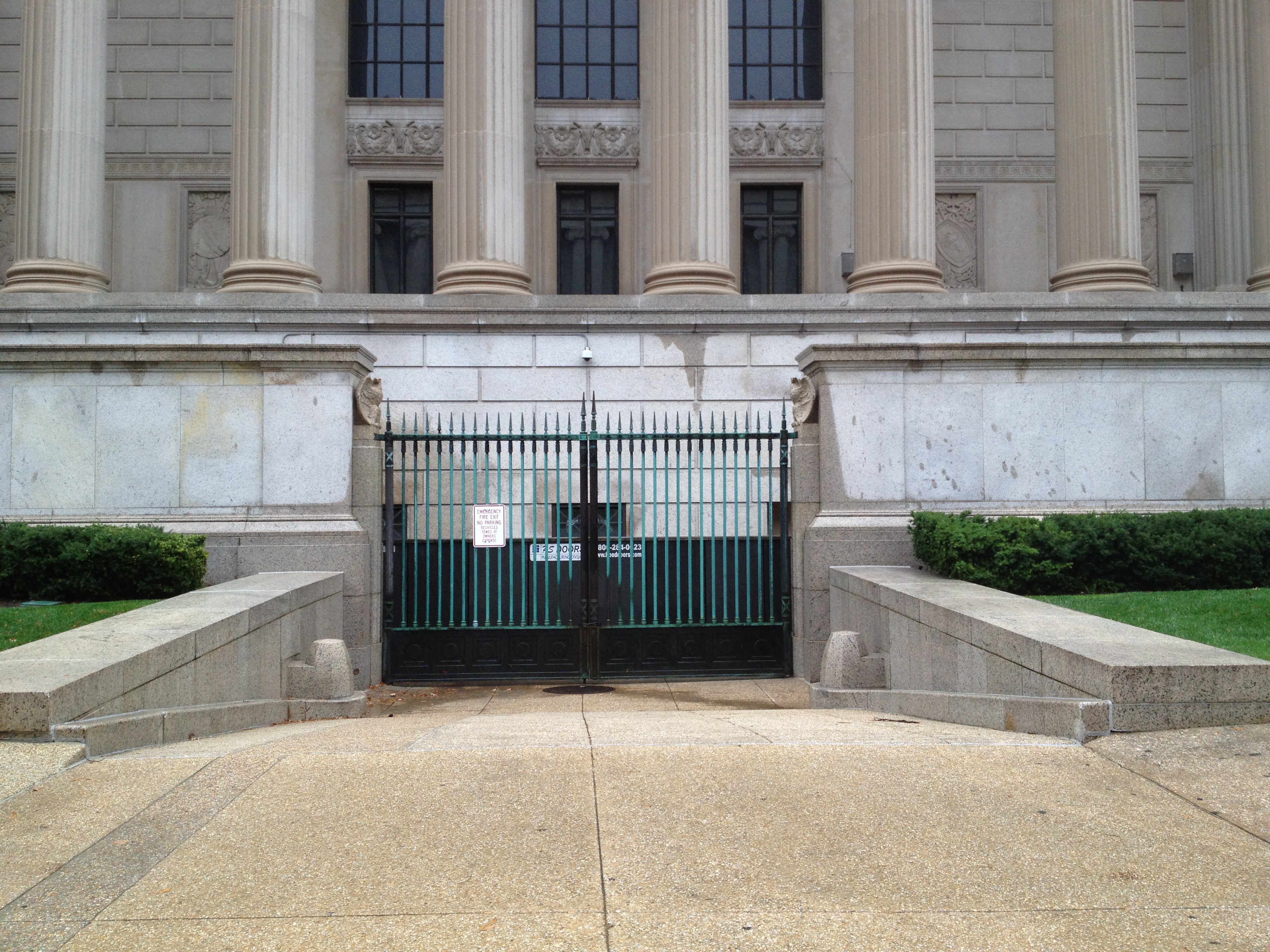 West Flood Wall Exterior