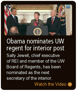 Obama nominates UW regent for interior post