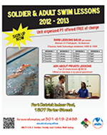 Swim Lessons Flier