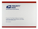 2013 sobres prepagos Flat Rate (tarifa fija) para Priority Mail