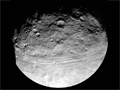 Full view of giant asteroid Vesta
