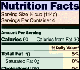 Nutrition Facts Label