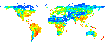 Modeled Standard Deviation of Net Primary Productivity - 0.5 Resolution