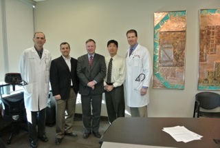 Lamborn meets with doctors of Colorado Health Medical Group cardiology