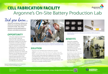 battery cell fabrication