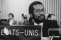 Ernest Green as Assistant Secretary of Labor for ETA (1977-1981) representing the U.S. at an international conference. Click to view larger image.