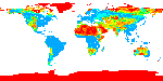 ISLSCP II Background Soil Reflectance Visible (One Degree)