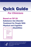 Substance Use Disorder Treatment for People with Physical and Cognitive Disabilities