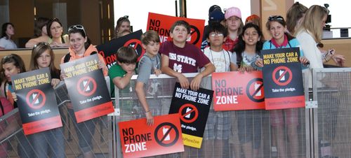 Students from the Covenant Christian
 School in Yazoo City, MS