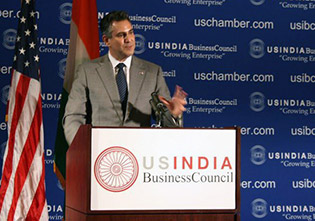 In a presentation to the U.S.-India Business Council earlier this year, Francisco Sánchez, under secretary for international trade, outlined the International Trade Administration’s strategy for expanding U.S. export opportunities in second-tier markets, the Growth in Emerging Metropolitan Sectors (GEMS) initiative. (photo courtesy of U.S.-India Business Council)