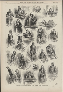 Washington, D.C. - Characteristic Sketches of Our Statesmen at the National Capital
