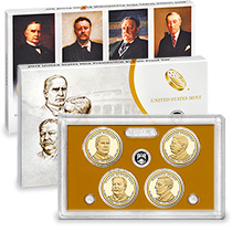 2013 PRES $1 COIN PRF 4-COIN