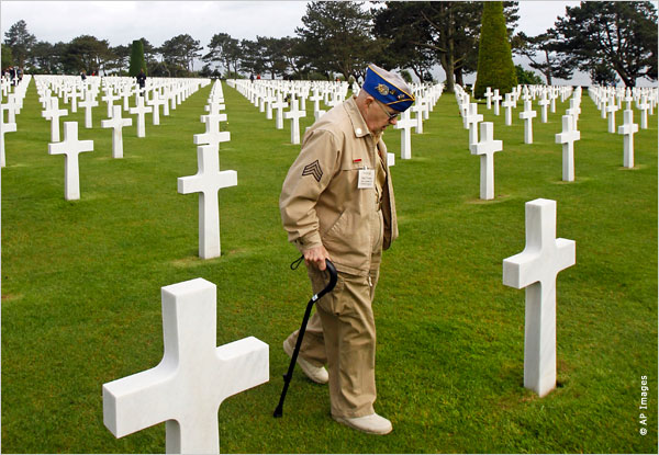 Aniversario del Día D rinde homenaje a soldados aliados