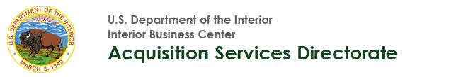U.S. Department of the Interior, Interior Business Center - Acquisition Services Directorate