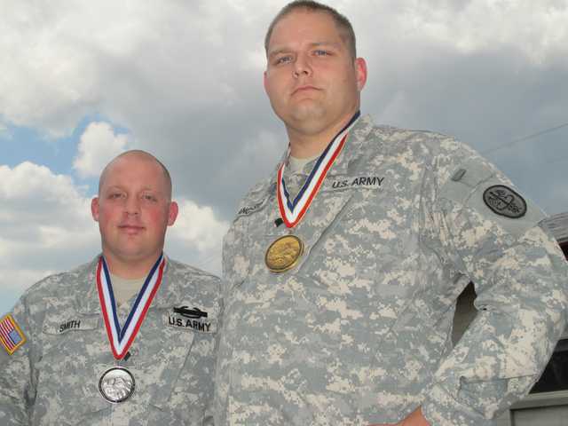 Wounded warriors win gold, silver medals