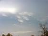 Mammatus clouds on the backside of thunderstorms that moved across the Triangle area - Click to enlarge