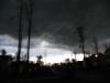 Ominous clouds move across Orange County south of Hillsborough at around 650 PM on Monday, April 3, 2006 - Click to enlarge