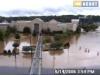 Photo of flooding around Crabtree Valley.  Photo courtesy of NCDOT traffic camera - Click to enlarge