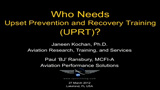 Upset Prevention and Recovery